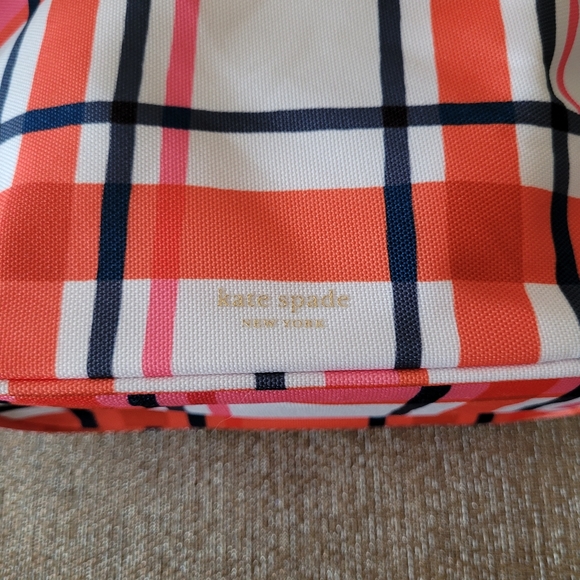 Kate Spade Spring plaid lunch tote - Picture 7 of 8